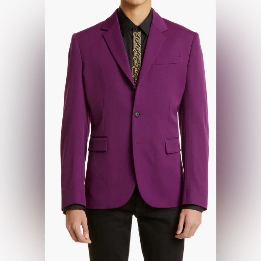 Versace Classic Three-Button Wool Sport Coat